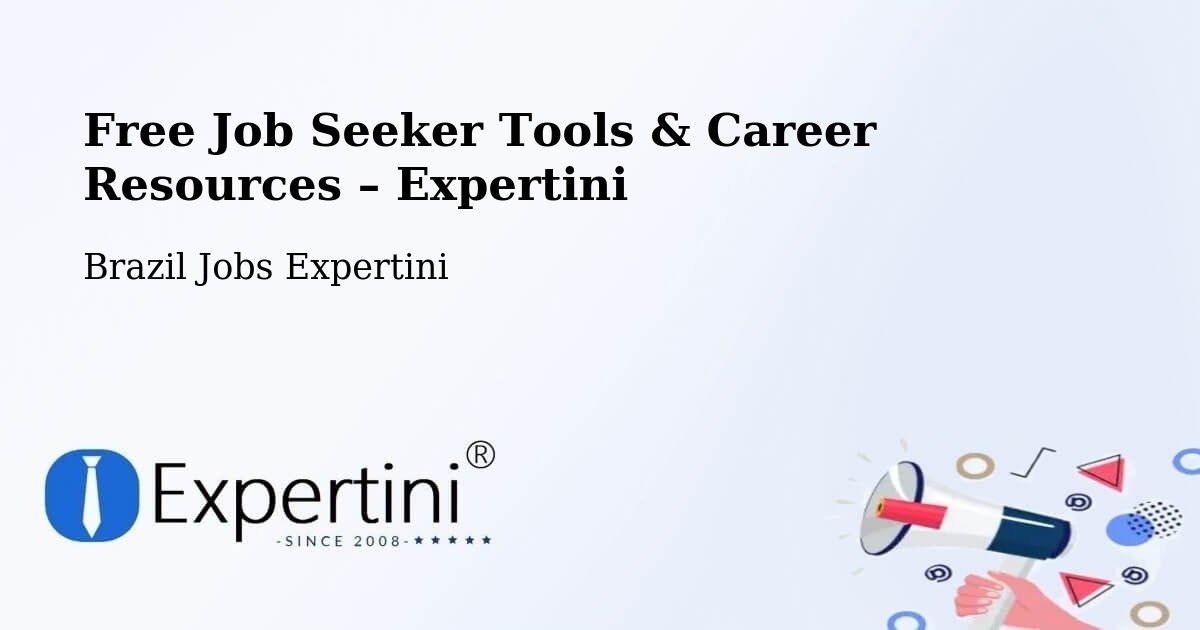 Free Job Seeker Tools & Career Resources – Arcos - Arcos, Brazil Jobs Expertini
