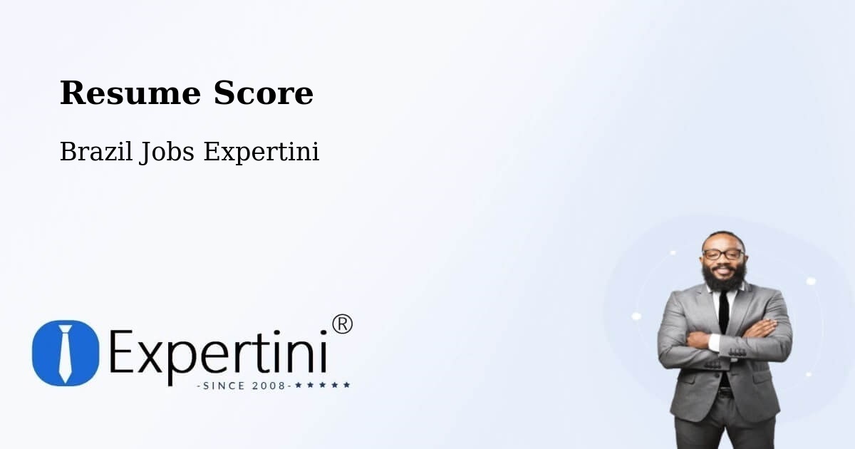 Resume Score & Job Description Match Tool – Arcos - Brazil Jobs Expertini